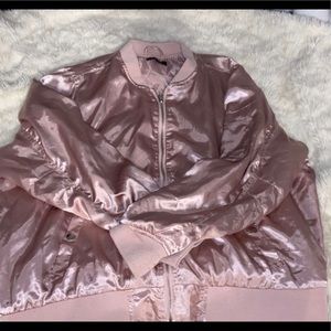 Plus size bomber jacket